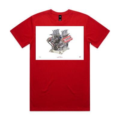 Ferrari 355 V8 Designer T-shirt Thumbnail
