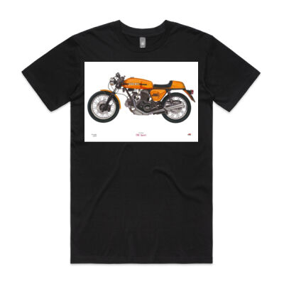 1973 Ducati 750 Sport designer T-shirt Thumbnail