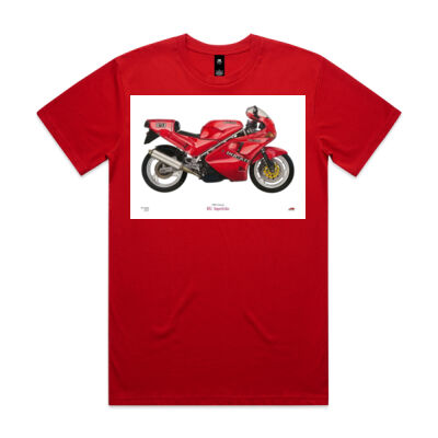 Ducati 851 Superbike hand drawn t-shirt Thumbnail