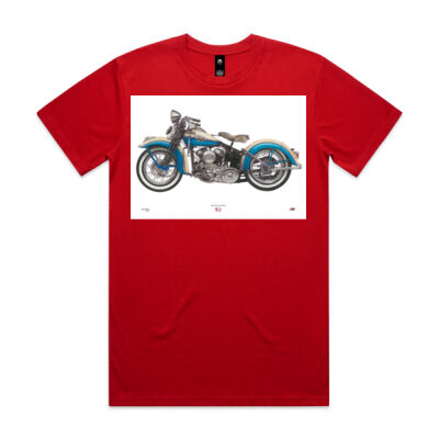 1941 WLD Harley-Davidson Hand drawn t-shirt Thumbnail