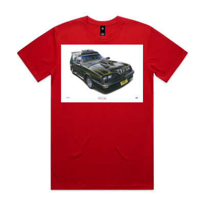 Street Legal 1976 HJ Holden sandman hand drawn T-shirt Thumbnail