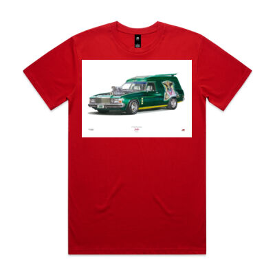 Jade 1975 HJ Holden Sandman hand drawn T-shirt Thumbnail