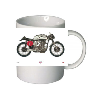 1962 Norton Manx 30m, hand drawn mug  Thumbnail