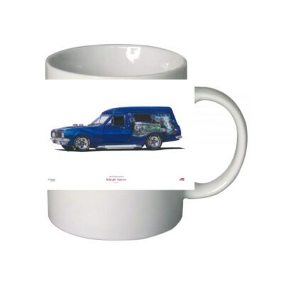 Midnight Express, 1969 HT Holden, hand drawn designer mug Thumbnail